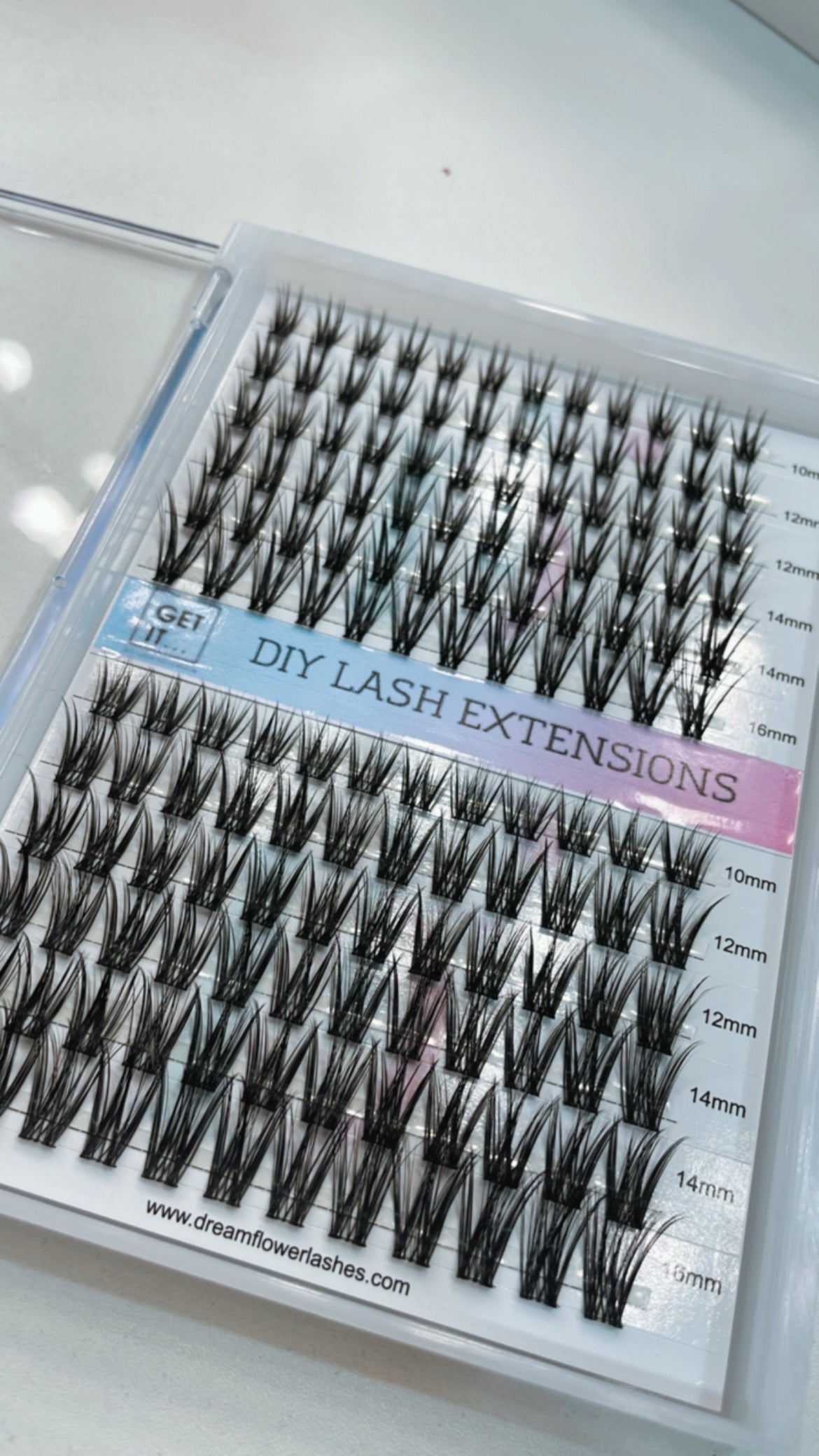 Pro Range Segment DIY lash extensions