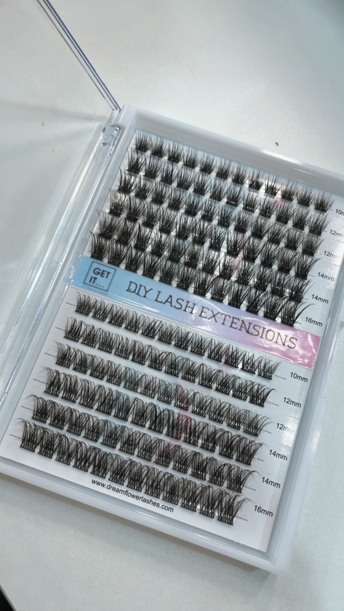 Pro Range Segment DIY lash extensions