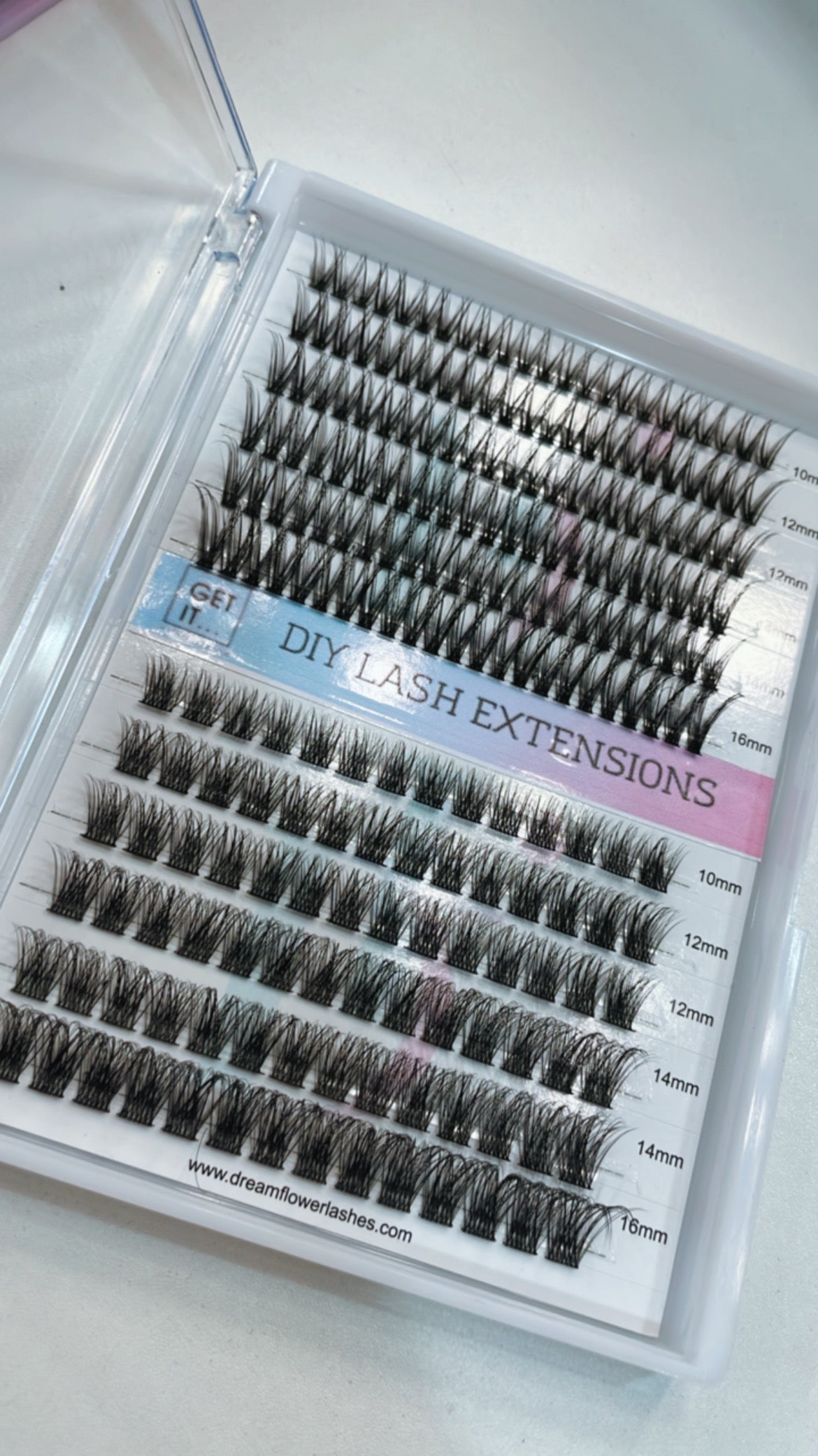 Pro Range Segment DIY lash extensions